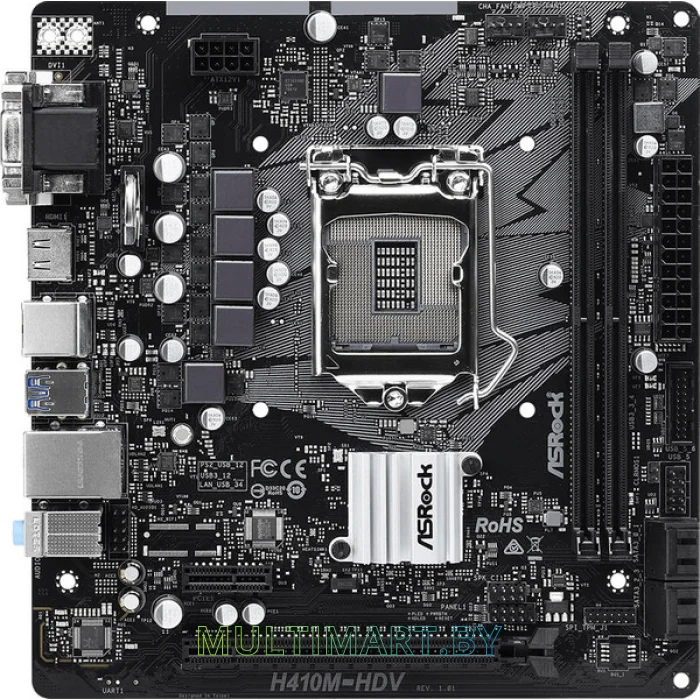 Материнская плата ASRock H410M-HDV
